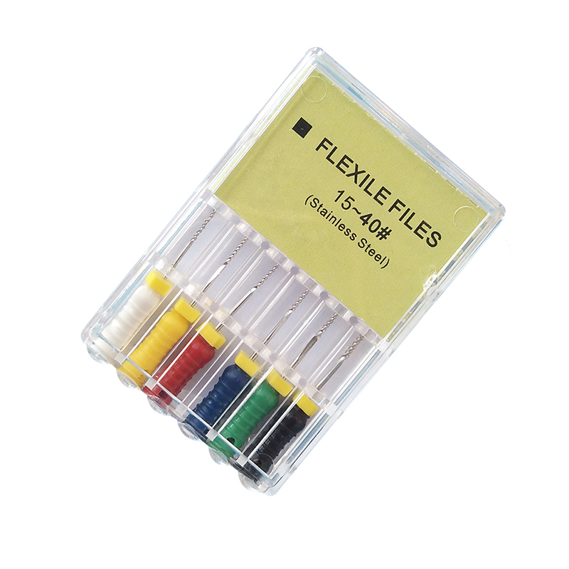 Best of 15-40 # Dental K-FLEXOFILE Files Stainless Stee K-FLEX FILE Root Canal K Files Minimal Ledging Endodontics Dental Endo Files 25mm Reviews & Tips