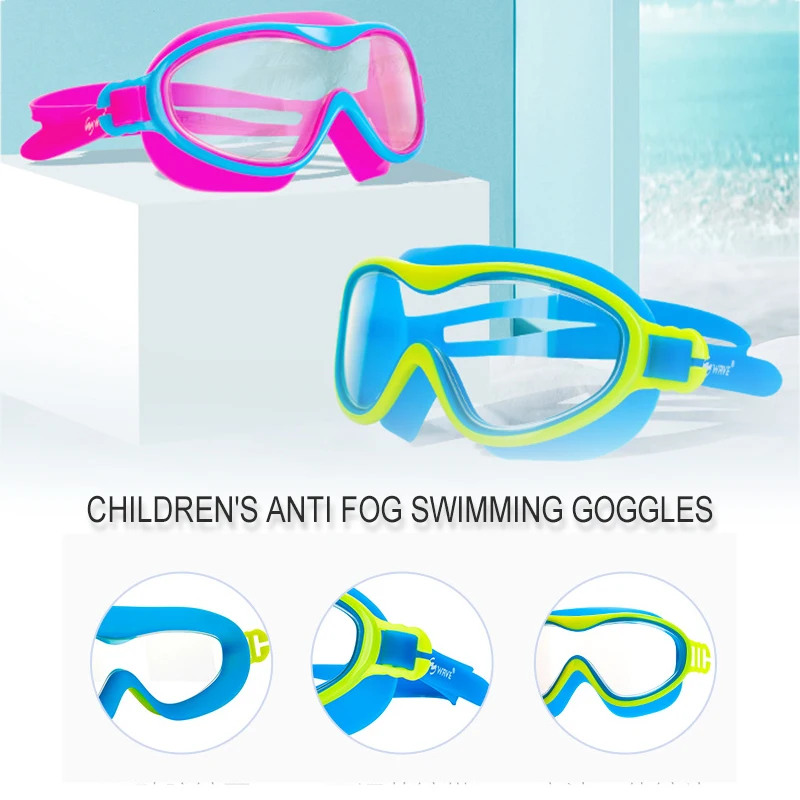 super anti-fog goggles for swimming comfortable UV protection pool sea 