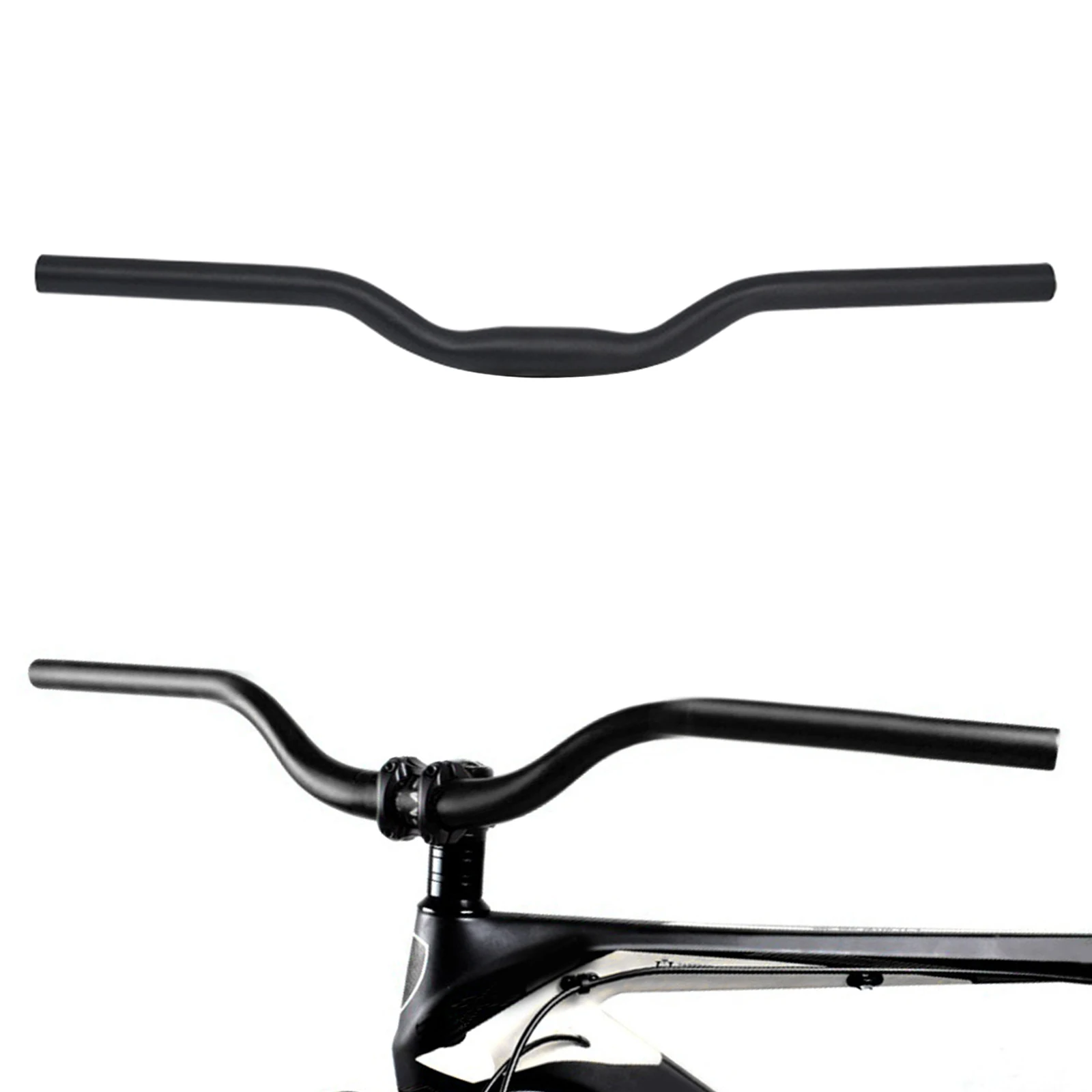 Mountain Bike Handlebar MTB 25.4mm Riser Bar Downhill Cycling Components