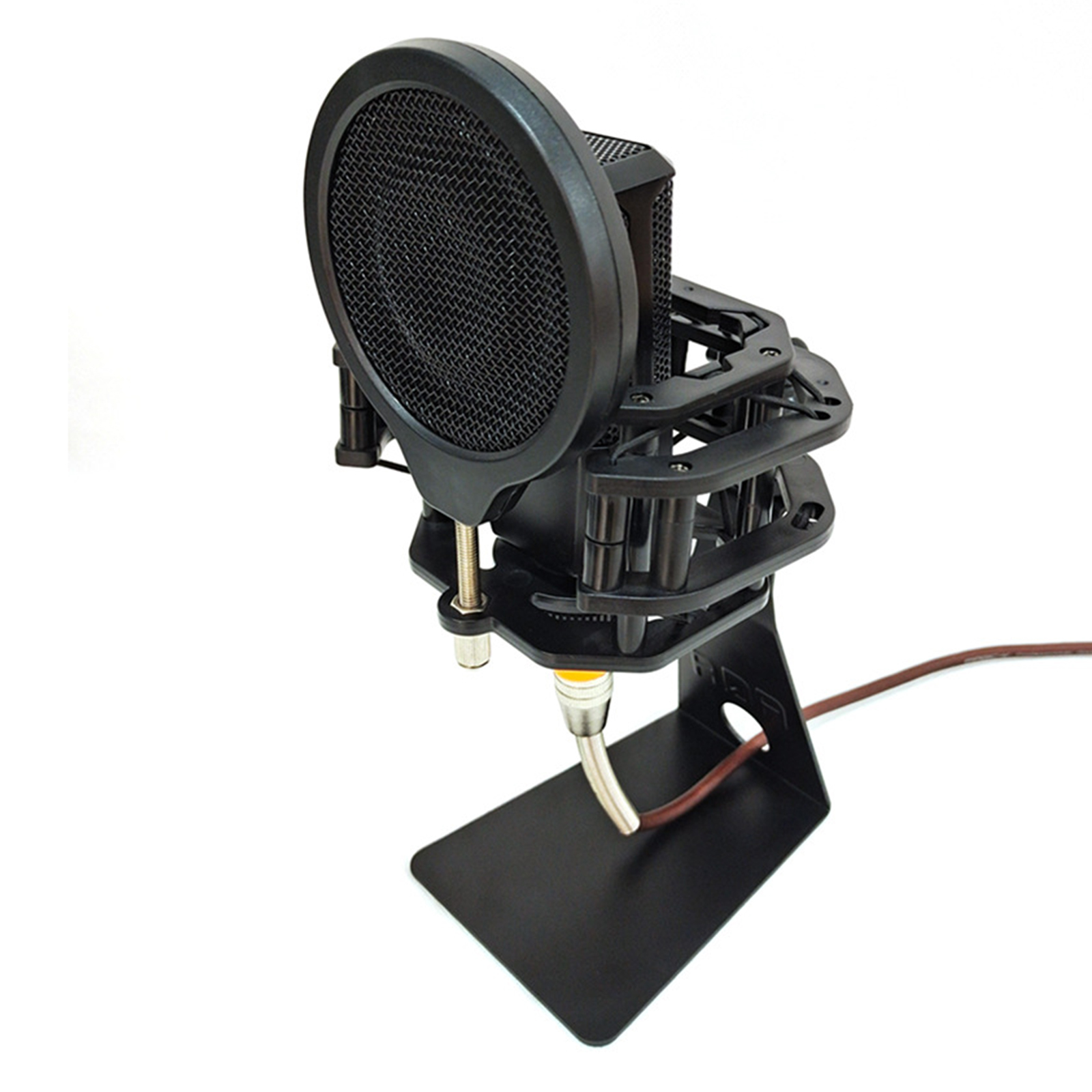 180 Degree Adjustable Microphone Shock Mount with High Isolation  Filter Professional