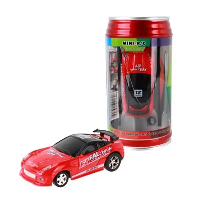 Mini voiture télécommandée rangement canette radiocmmandé RC rouge - Voiture  télécommandée - Achat & prix