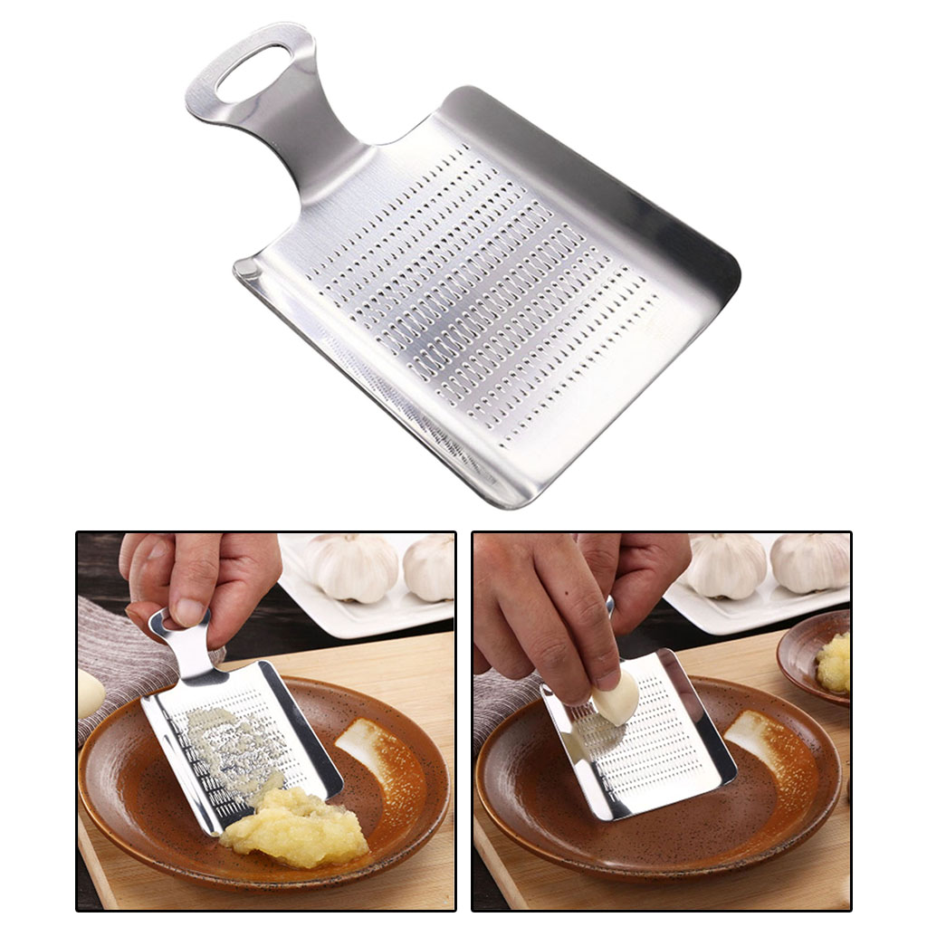 Stainless Steel Ginger Garlic Wasabi Grater Crusher Garlic Press Device Chopper Cutter Garlics Peeler Kitchen Tools