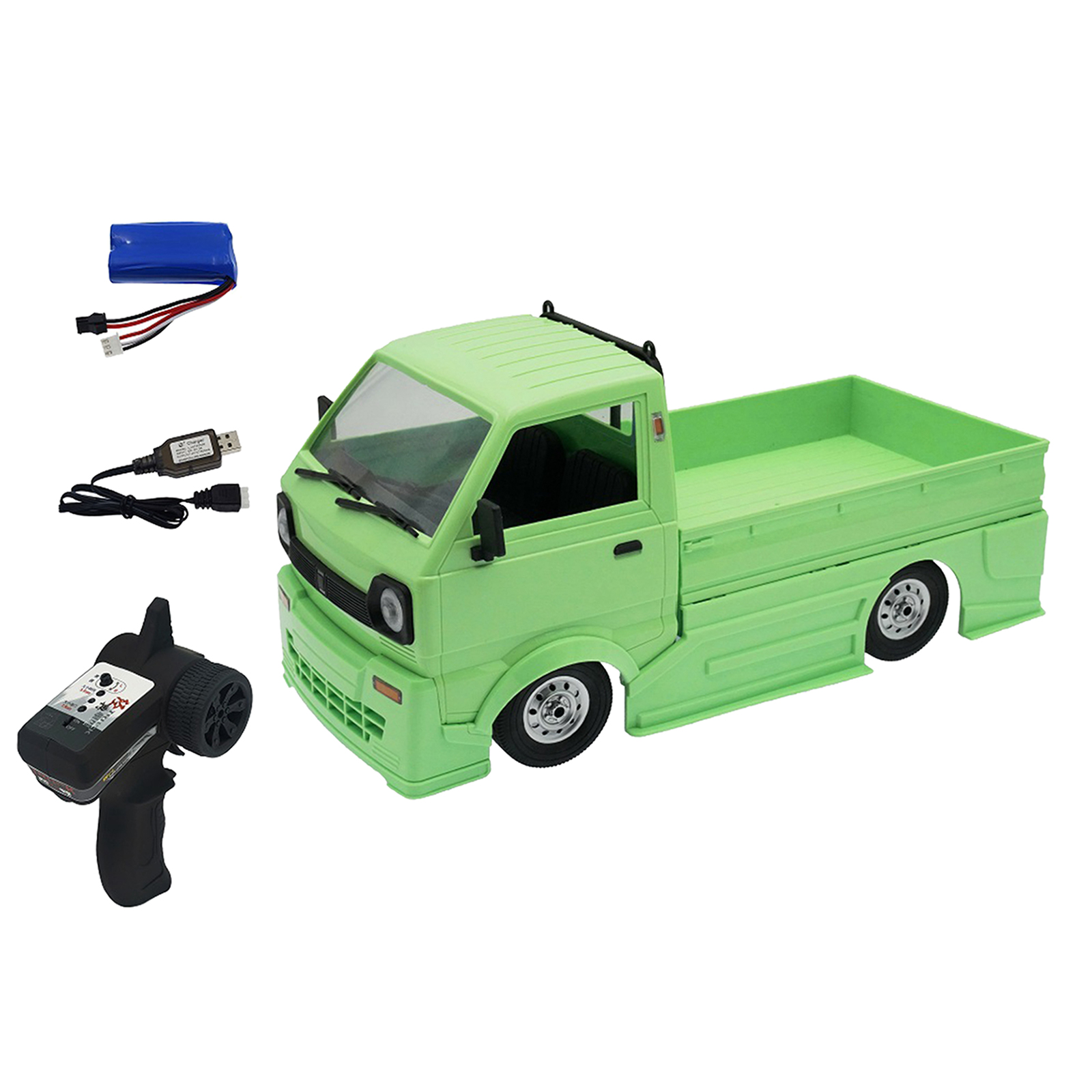 WPL D12 1:10 2WD RC Car Simulation  RC Car Trunk Toys For Kids Toys