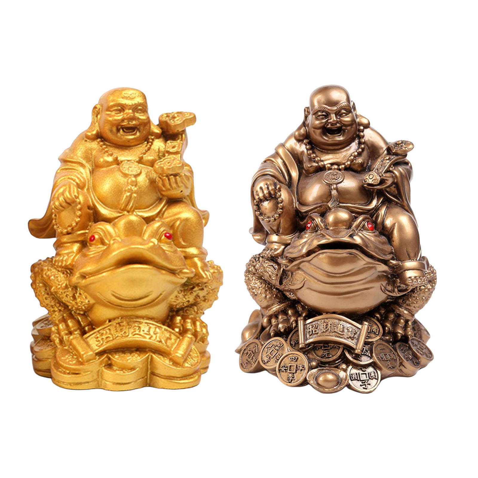 Laughing Buddha Wealth Lucky Feng Shui Ornament Figurine for Wedding Birthday Shop