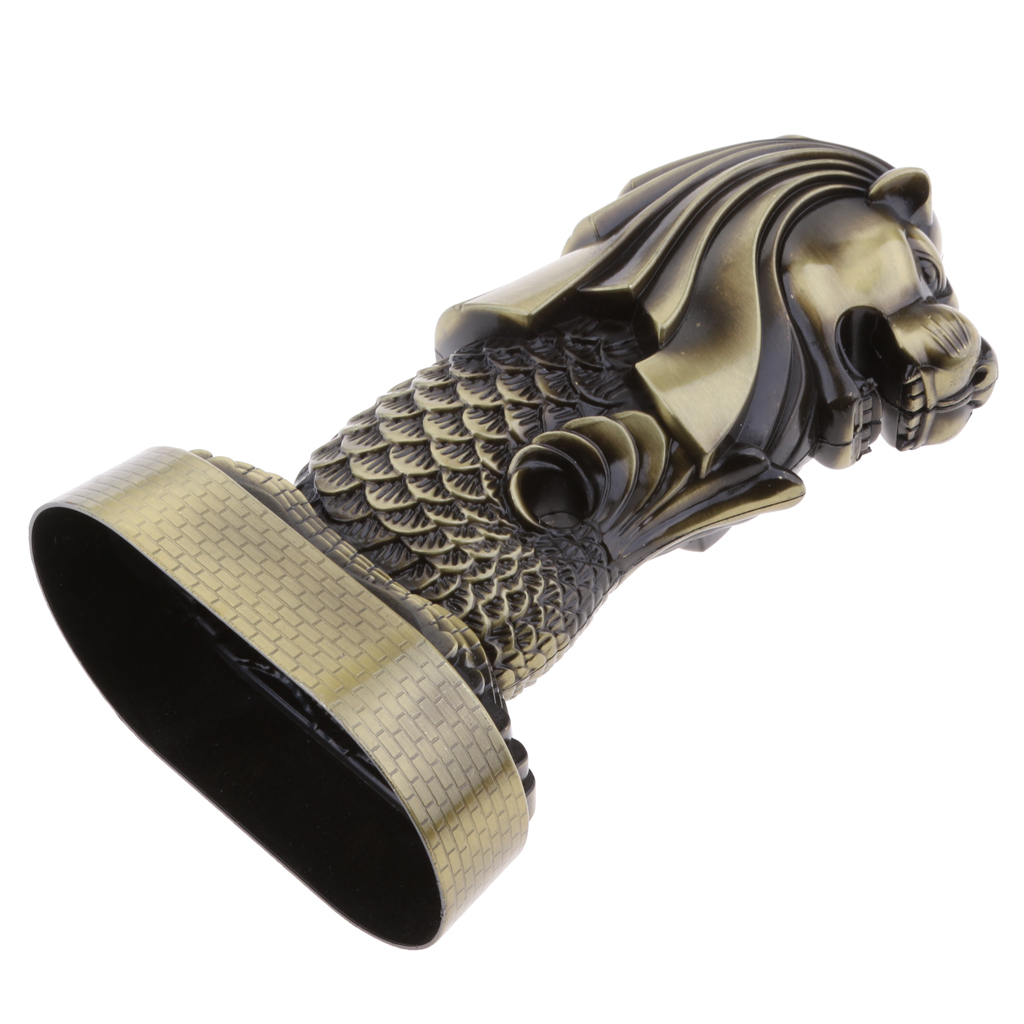 Alloy Merlion Building Model Of Singapore Crafts Home Decor Souvenir Gift Desktop Ornament Travel Souvenir