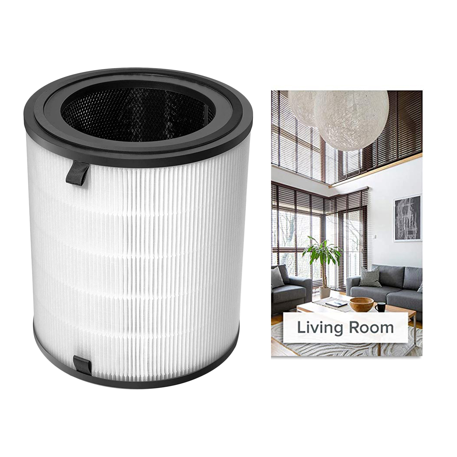 Purifier Replacement Filter, Purifier Filter, Pre-Filter High Efficiency Removing PM 2.5 Haze Remover Fits for Levoit H133-RF