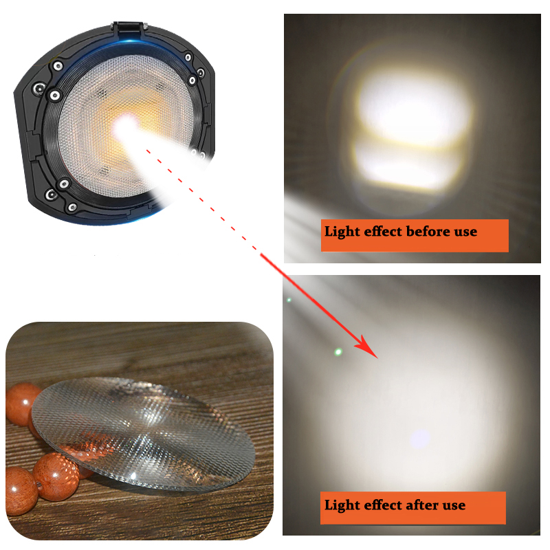 lente de fresnel olho composto led condensador favo de mel pmma acrílico óptica fly eye lente projetor diy holofotes