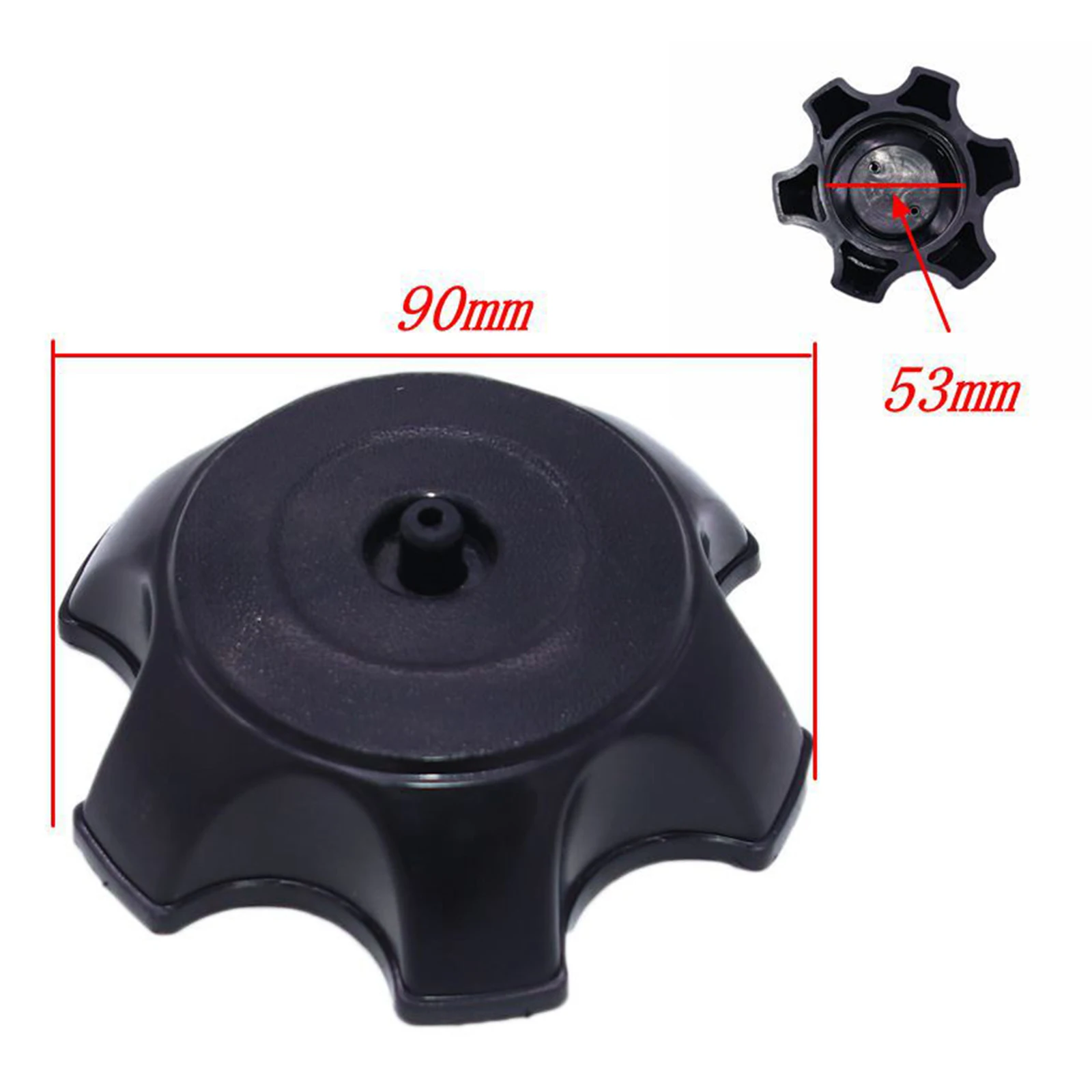 Motorcycle Fuel Tank Cap Cover 100CC Motorbike for Kawasaki ABS Plastic Spare Parts Modified Accessory