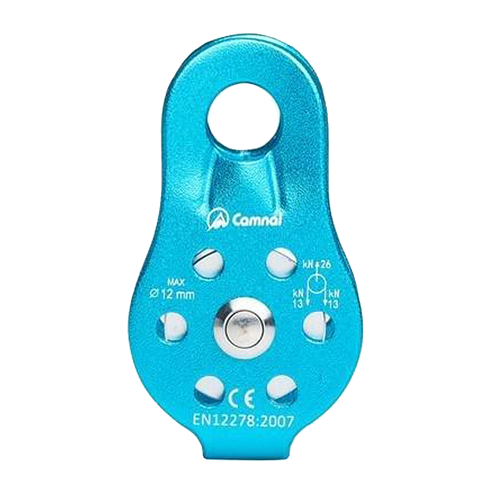 26KN Climbing Pulley Fixed Mountaineering Rope Rock Climbing Pulley Safety Outdoor Tools Ascending Devices