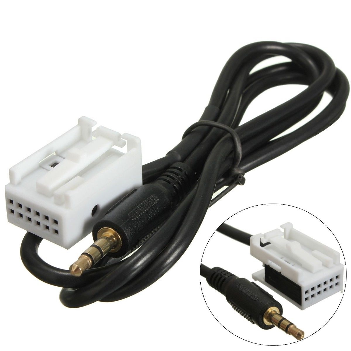 3.5mm AUX-IN Adapter Cable For Mercedes Comand APS NTG for Benz