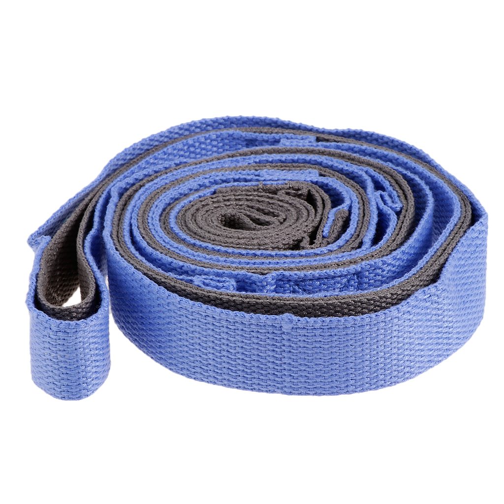 Pilates   Dance   Stretch   Strap   with   Loops   Leg   Stretch   Stretching