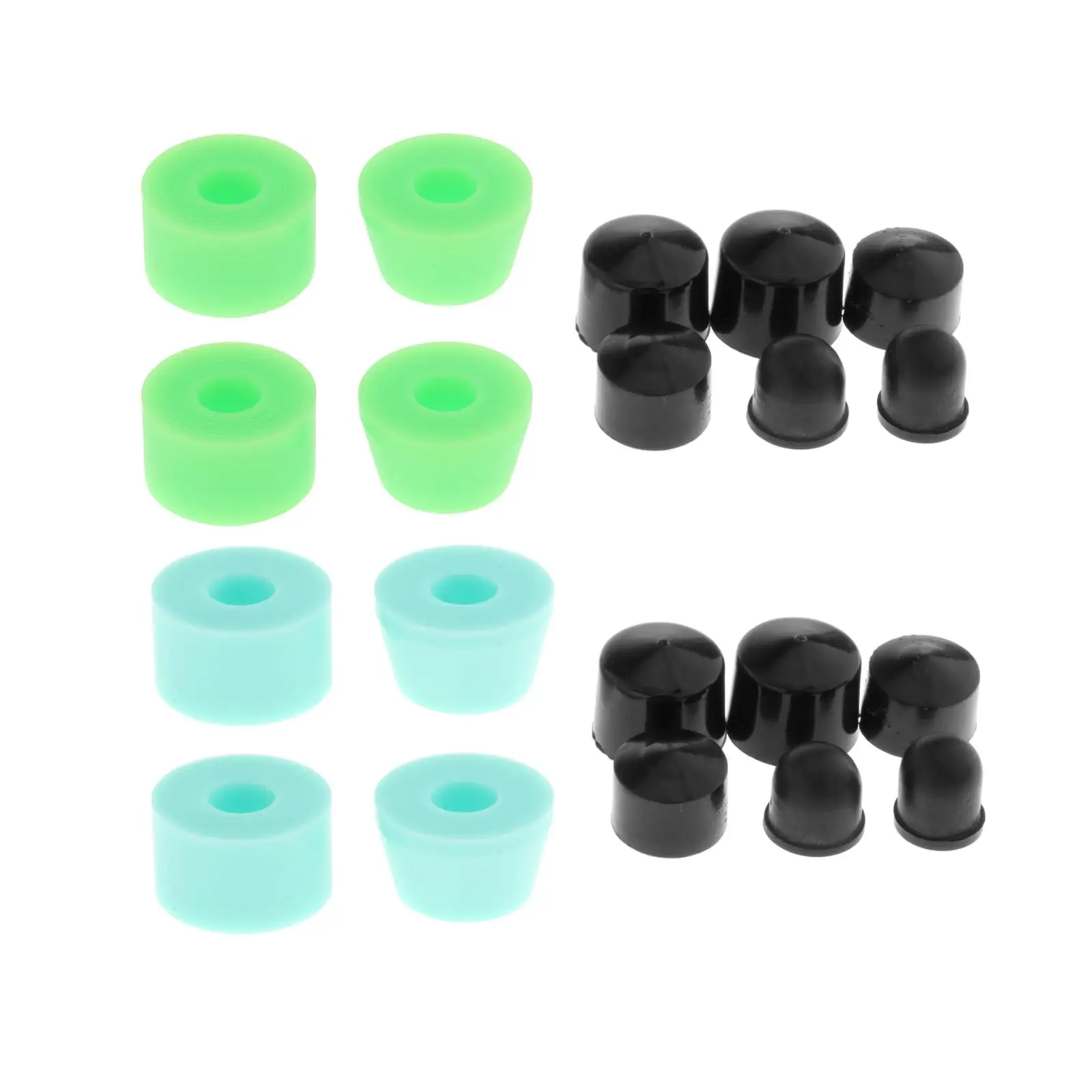 Skateboard Longboard Truck Replacement Bushings Set (2 Color Choose - Blue ,