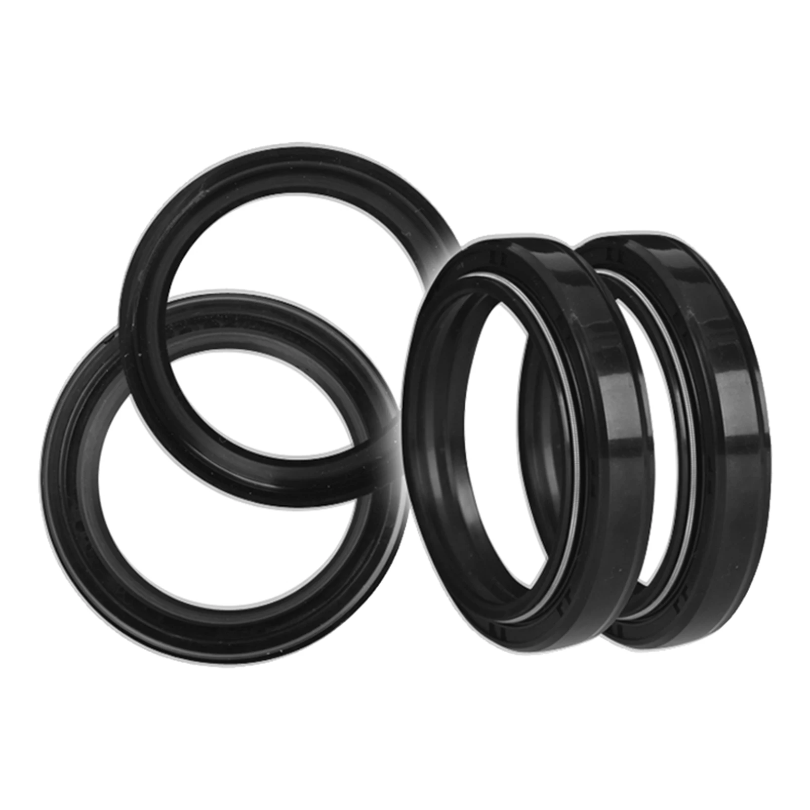 Motorcycles Fork Damper Shock Absorber Oil Seal and Dust Seal Set 39x52x11mm for 3XV R1 Kawasaki  250 52X39-11