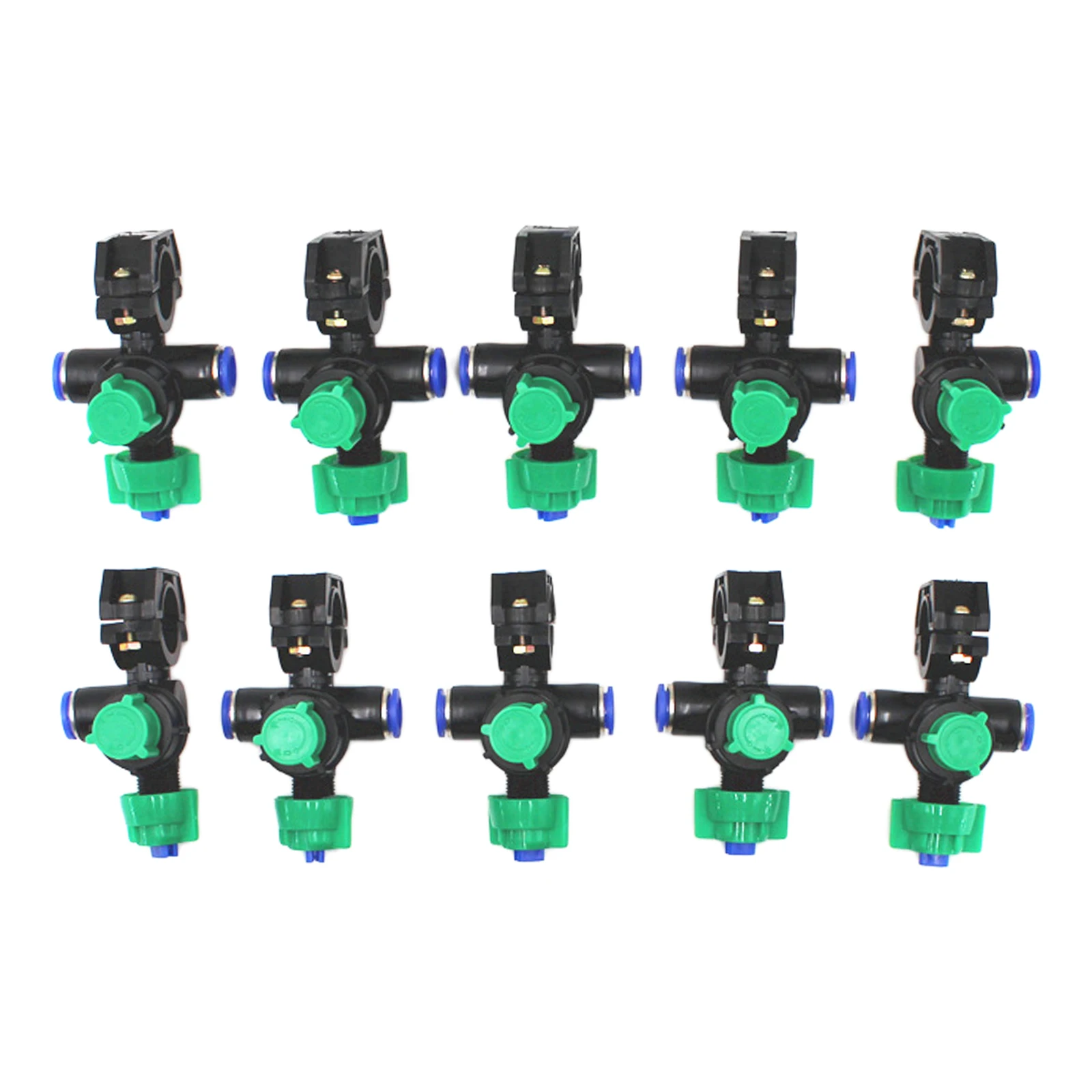 10x Agricultural Spray Nozzles Atomizing Sprayer Nozzle Head Garden Lawn Irrigation  Spraying Sprinkler Watering Tool