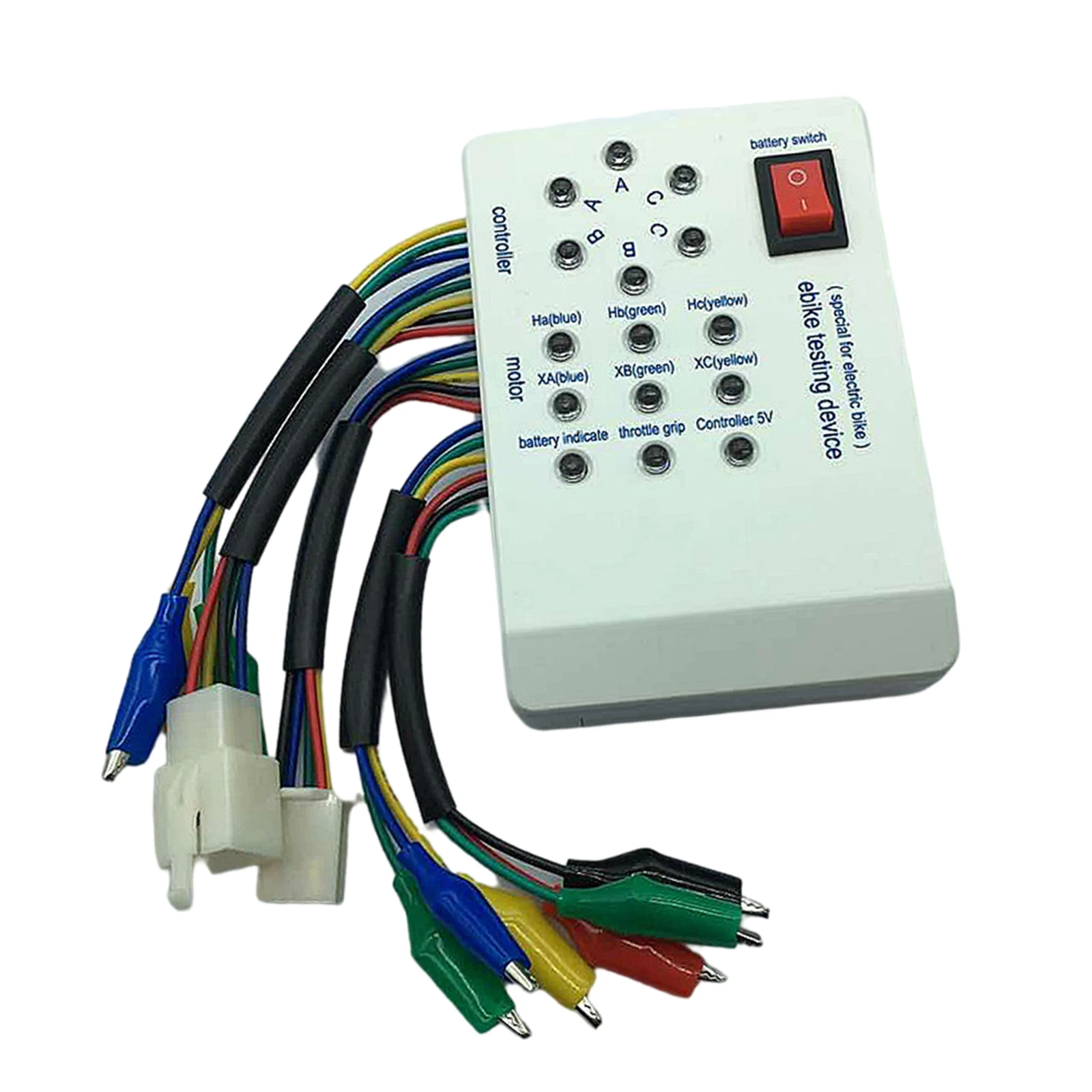 EBike Scooter Brushless Motor Controller Tester for Teste Motor Coil Electric Vehicle Detector for Motor Controller 7537