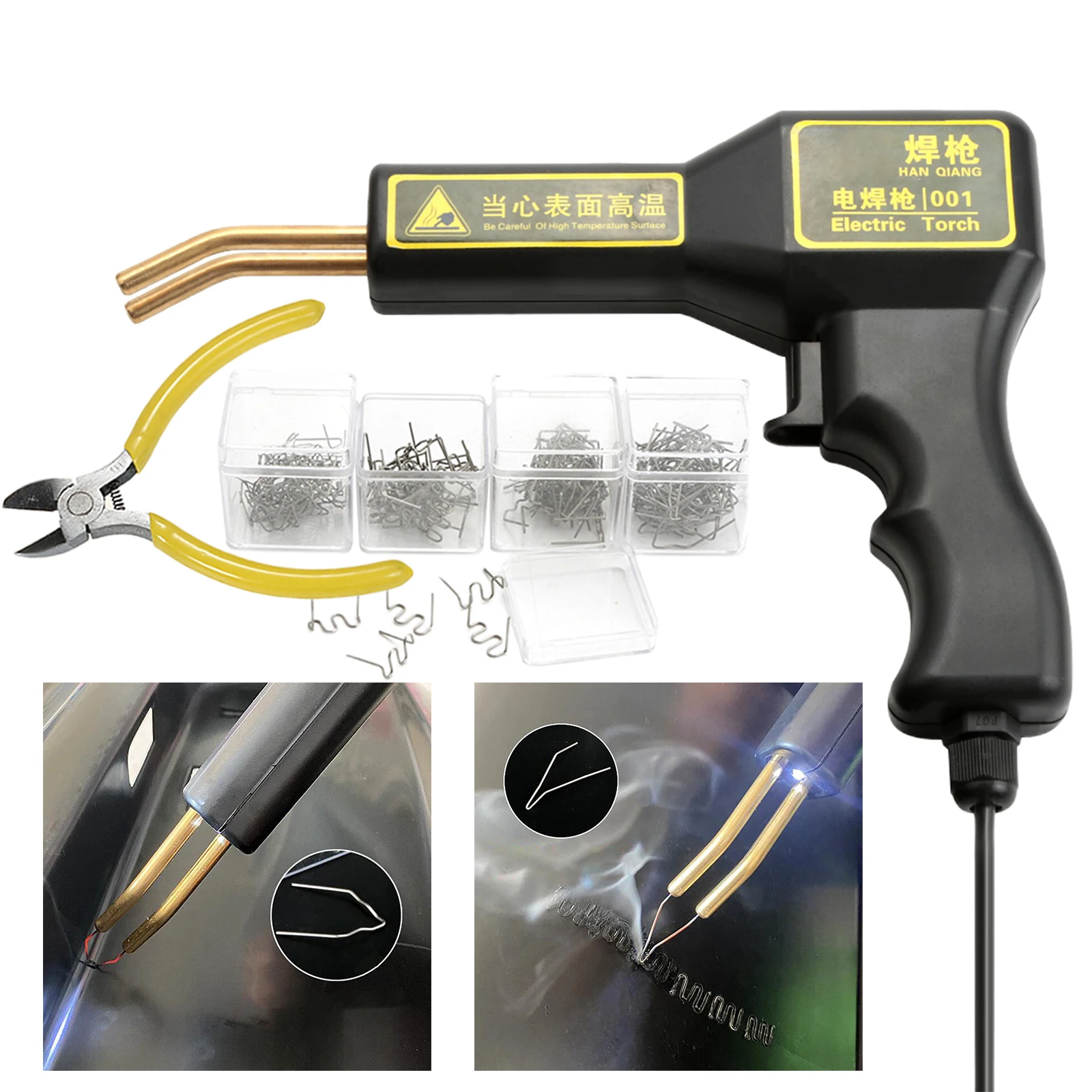 60W Hot Stapler Plastic Welding Machine Machine   Repair Plier