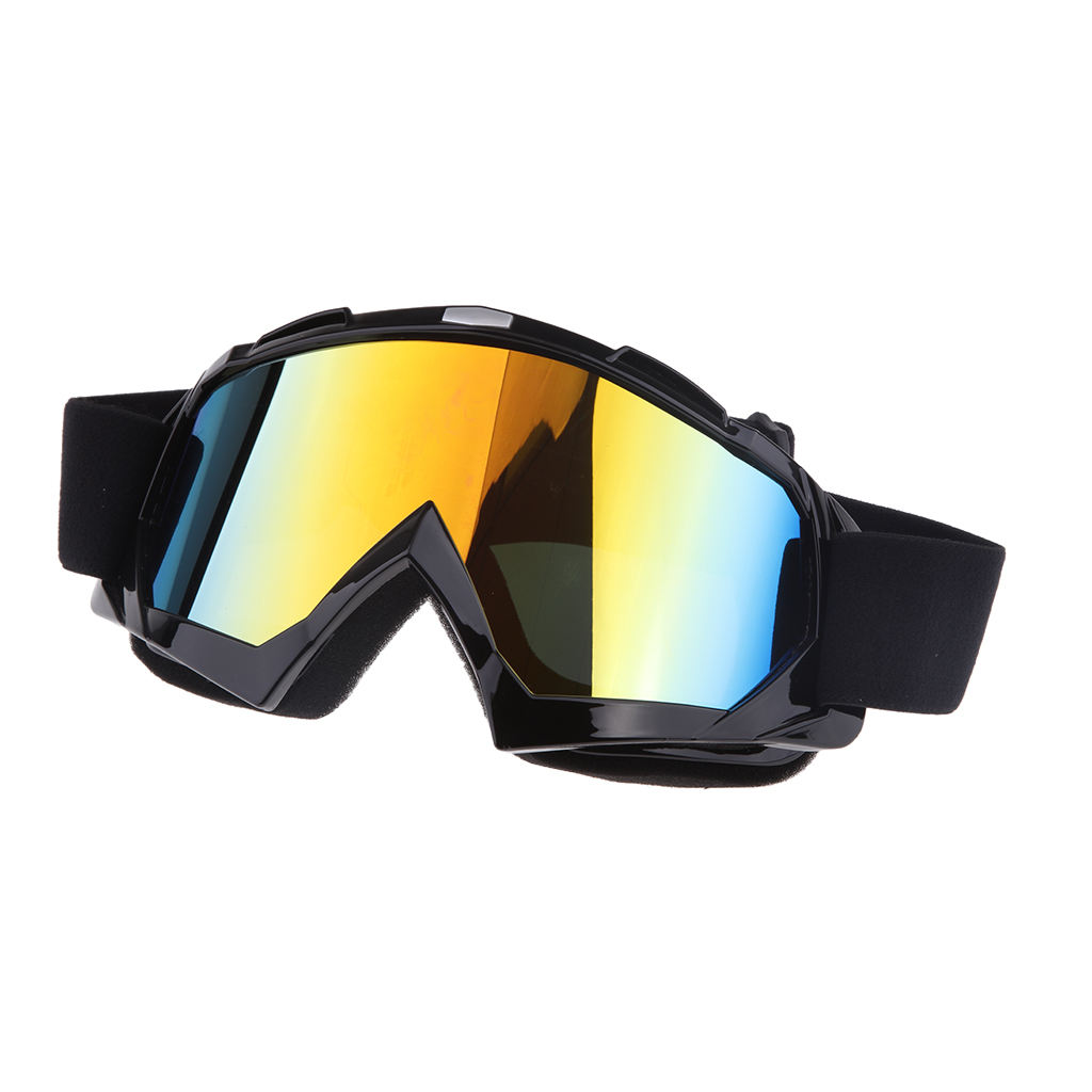 Outdoors Snowmobile Snowboard Goggles UV Protector Eyewear Colorful Len