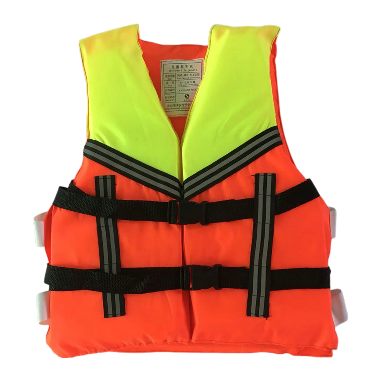 Unisex Float Jacket Kids Swim Vest Life Jacket Boating Children Swimsuit