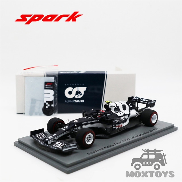 Spark 1:43 2021 F1 AlphaTauri AT02 No.10 P.Gasly Scuderia 3rd