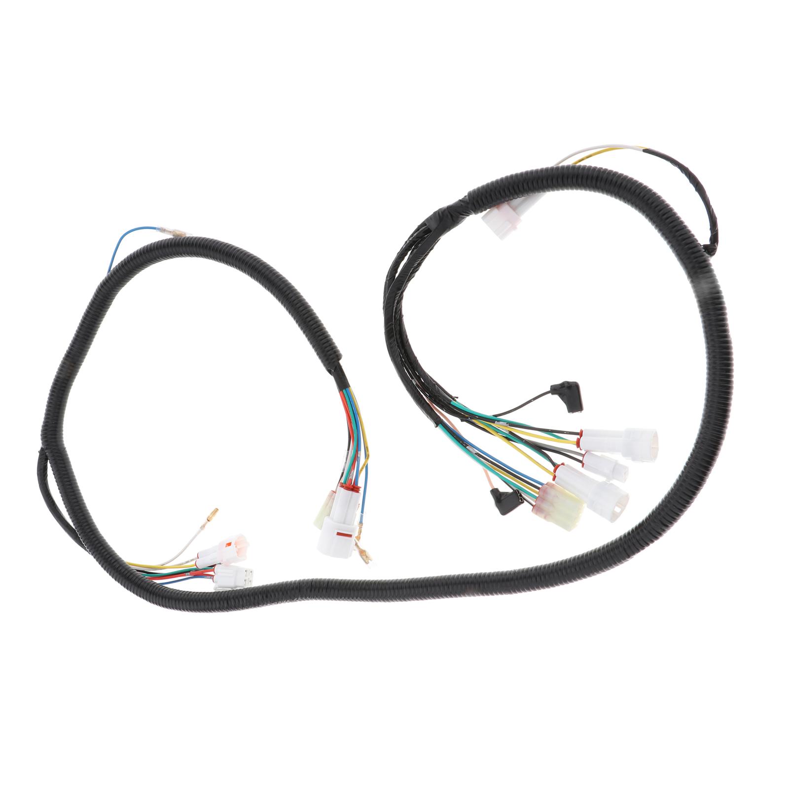 Motorcycle Wiring Harness Fit for Yamaha Banshee Motorbike Replace Parts Accessories Easy to Install, Durable