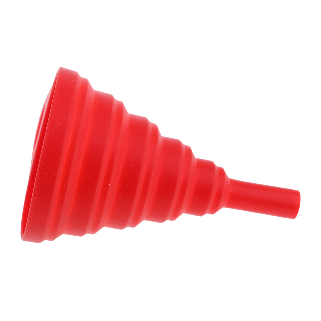 Universal Gas Oil Fuel Petrol Flexible Funnel for Motorcycle Car