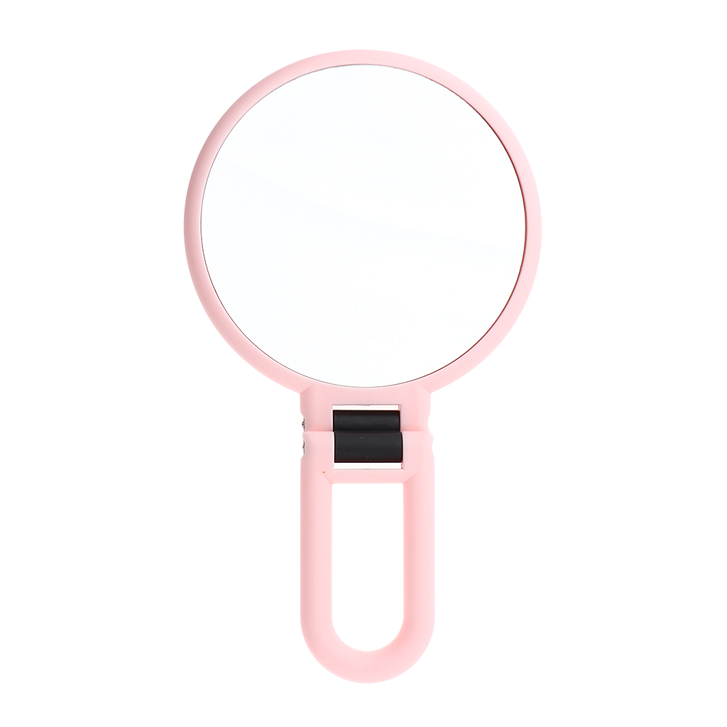 Foldable Desktop Vanity Makeup Mirrors, 5/10X Magnification & Normal Mirror