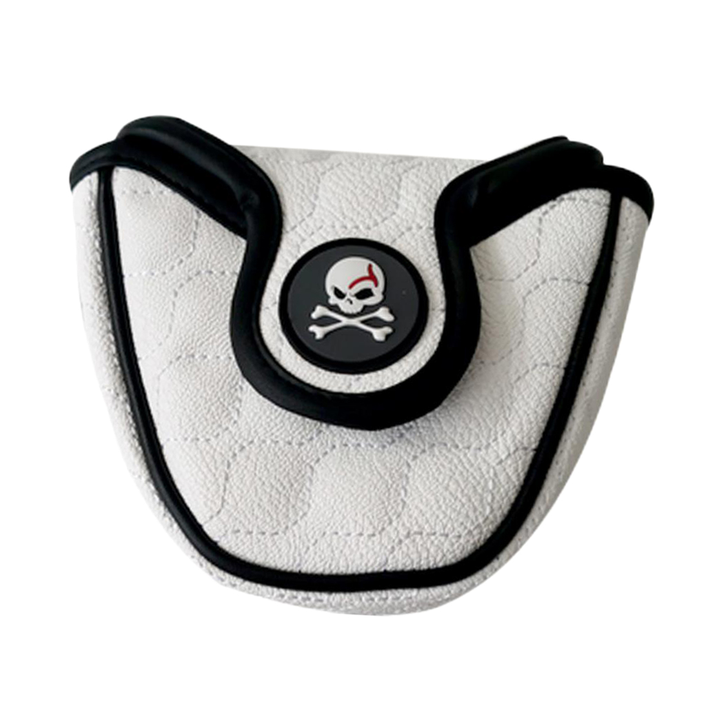 Golf Putter Headcovers - Universal fits both Blades and Mallets - Compact & Durable
