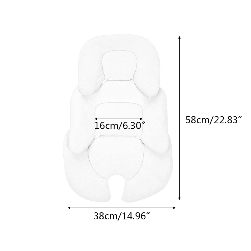 Baby Stroller Cushion Infant Car Seat Insert Head Body Support Pillow Pram Thermal Mattress Mesh Breathable Liner Mat Neck best baby stroller accessories	