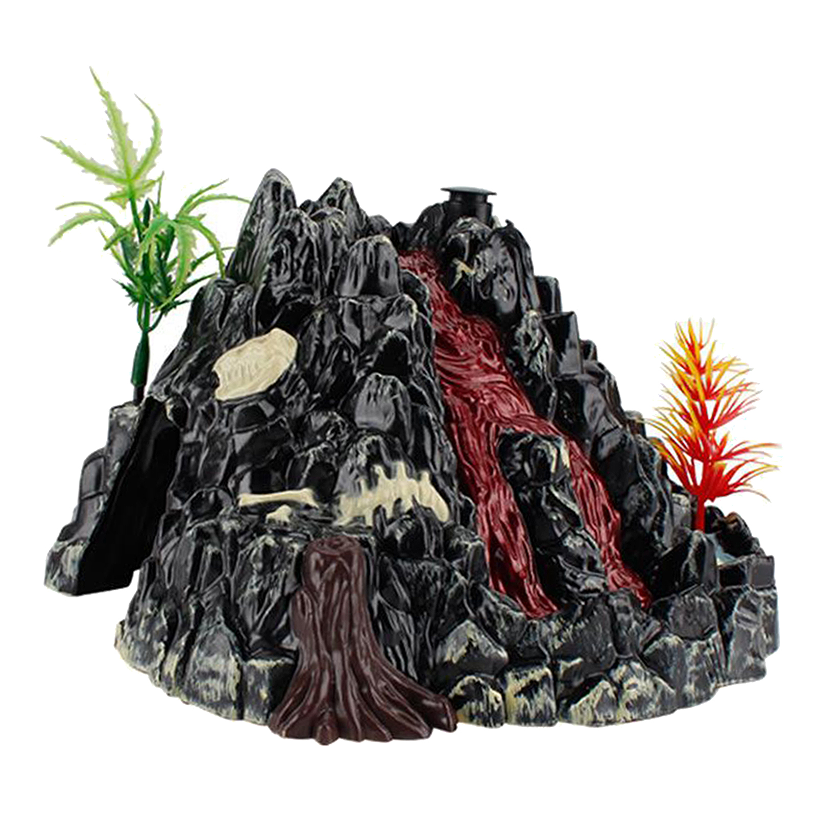 Realistic Electric Volcano Eruptions with Red Light Kit Kids Toys Play Set