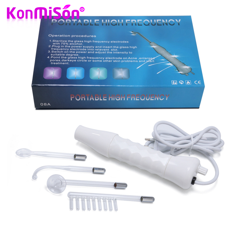 Best of 4 In 1 High Frequency Machine Electrode Wand Electrotherapy Glass Tube Anti Acne Spot Wrinkles Removal Hair Care Skin Care Spa Reviews & Tips