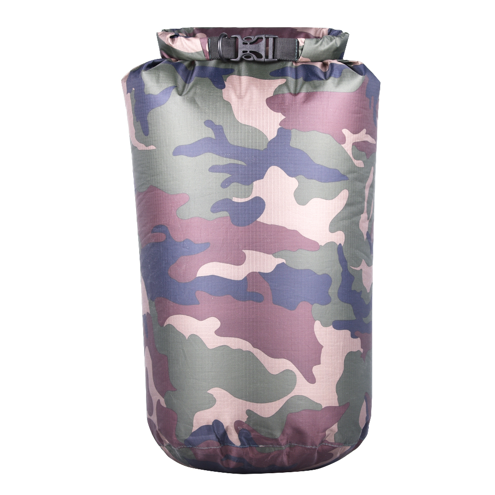 Waterproof Dry Bags Storage Bag for Canoe, Kayak, Rafting, Floating Green Camouflage