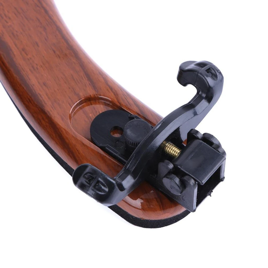 Adjustable Violin Shoulder Rest Pad With Soft Foam For 3/4 4/4 Violin Fiddle
