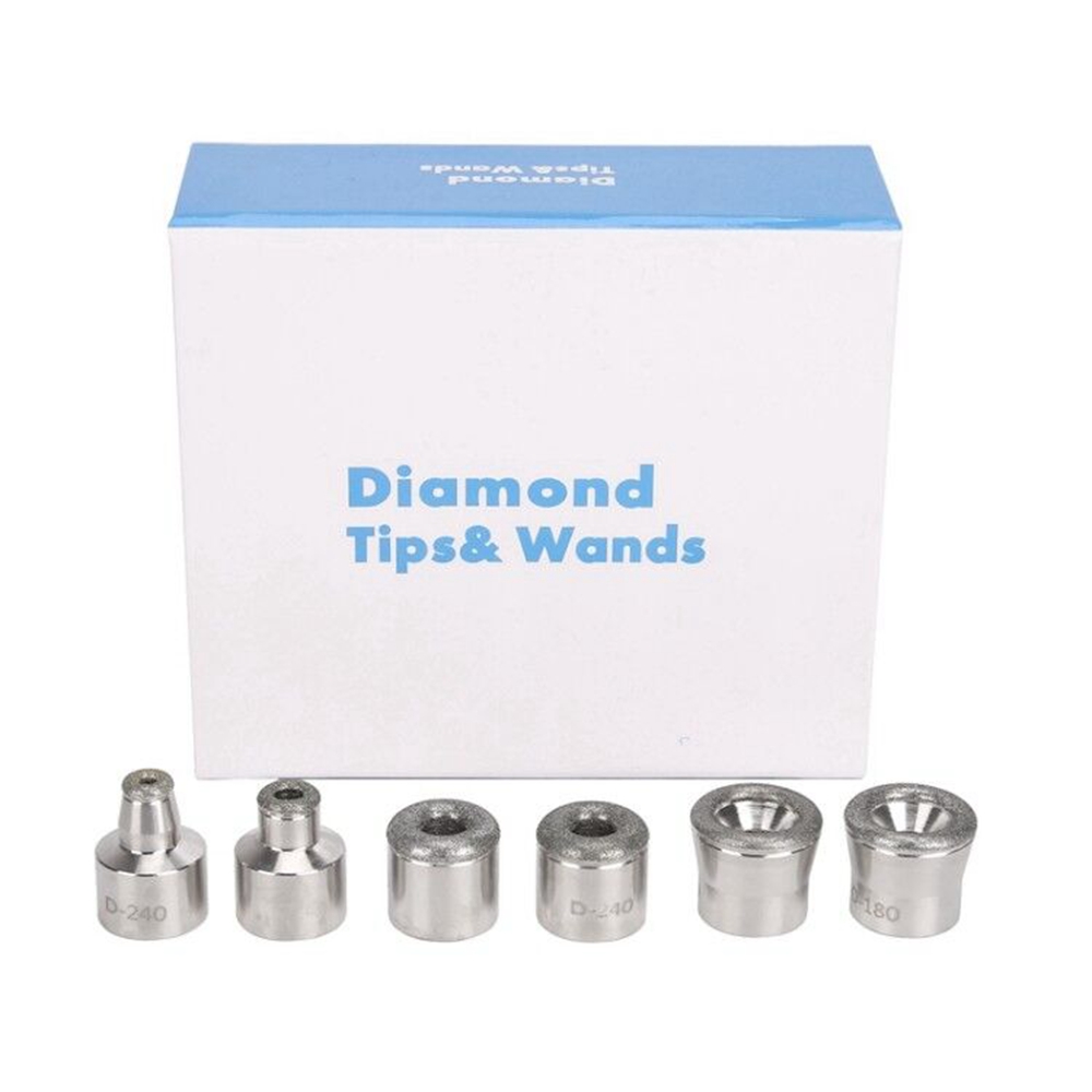 Best of Diamond Microdermabrasion Spare Parts 9 Tips 3 Wands For Facial Skin Peeling Blackhead Remover Face Care Salon Beauty Reviews & Tips - Image 5