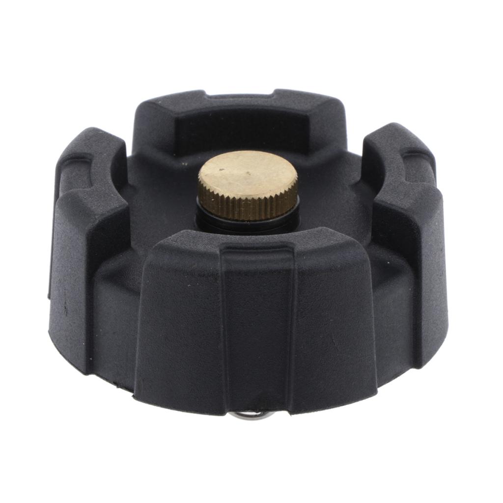  Fuel Oil Tank Cap Plastic Cover for 12L / 24L Marine Outboard Engine Black 