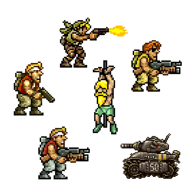 metal slug character sprites