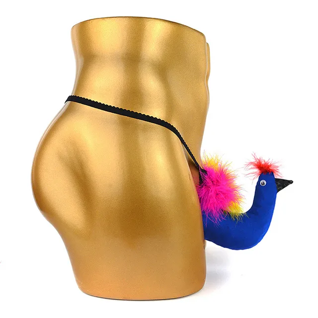 Underpants Funny Big Bird Chicken Penis Pouch Thong Gay Sexy G
