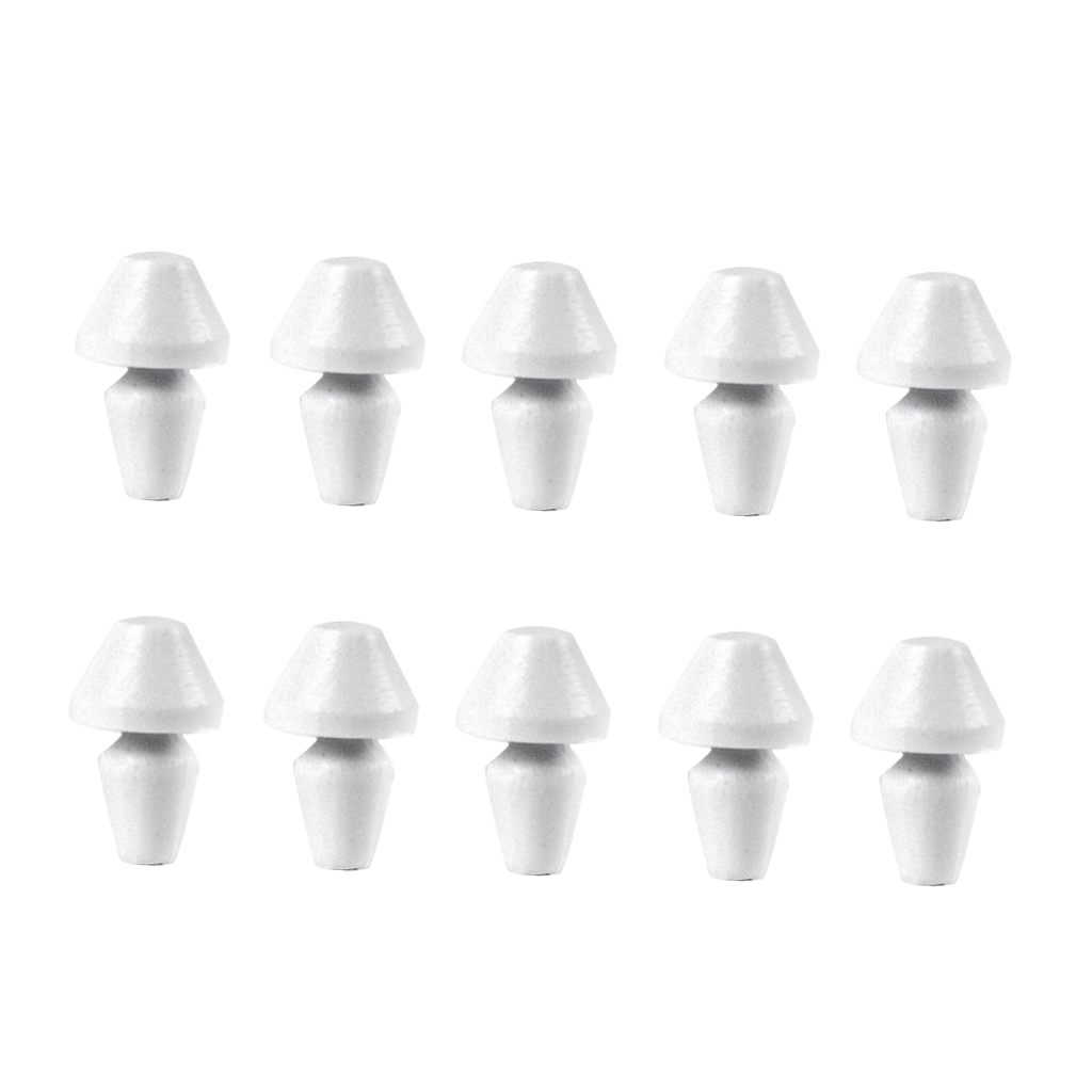 1:50 Scale Desk Lamp Model for O Gauge Model Train Diorama DIY Micro Landscape Architectural Model Accessories, 10-Pack