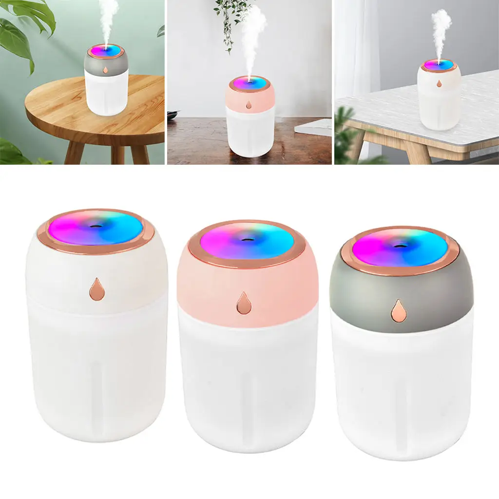 Portable Electric Cool Mist Air Humidifier for Home Bedroom Car Living Room