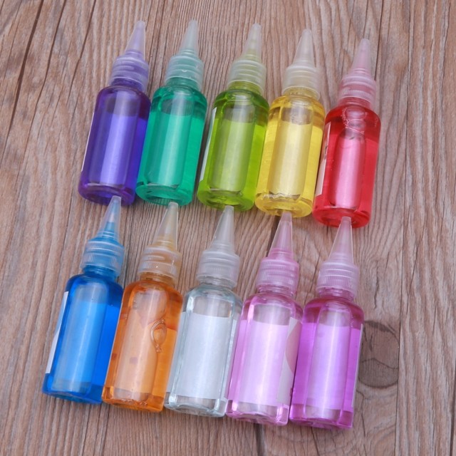 30ml Silicone Pouring Oil Acrylic UV Epoxy Resin Silicone Mold Liquid Flow  Art Oil Resin Shaker Quicksand Oil Art Crafts