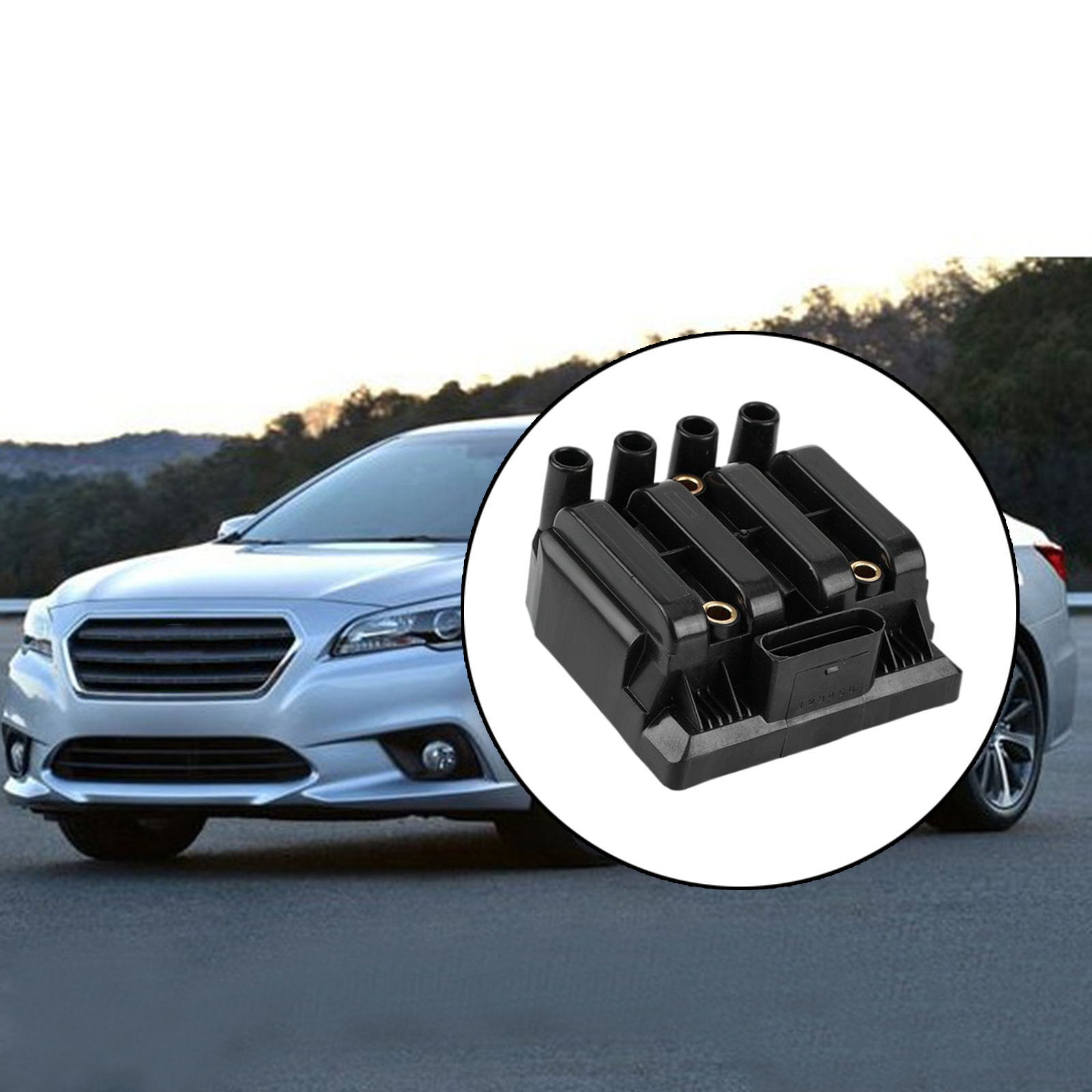 Car Ignition Coil UF484 Replacement For VW Jetta Beetle L4 2.0L C1393 2003 2004