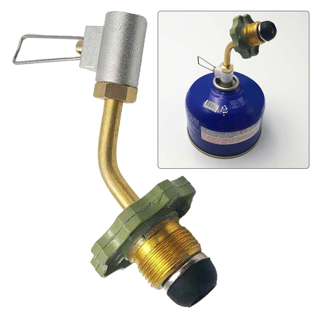 Outdoor Camping Gas Stove Propane Refill Adapter  Cylinder Hose Connector  for Outdoor Cooking, Camping, Hiking, Backpacking