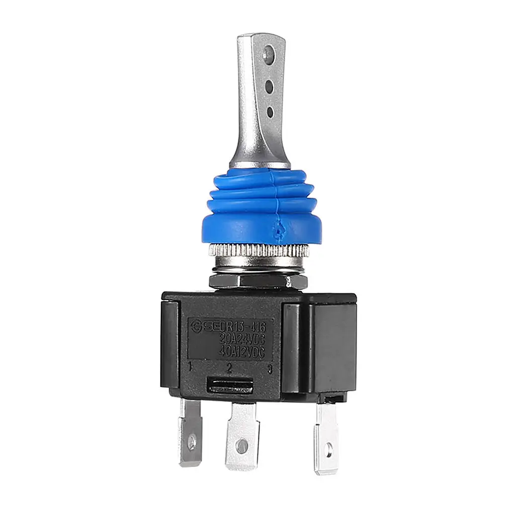 Universal Waterproof R13-416 ON-OFF-ON Toggle Switch 3Pin 3Position SPDT Water resistant design