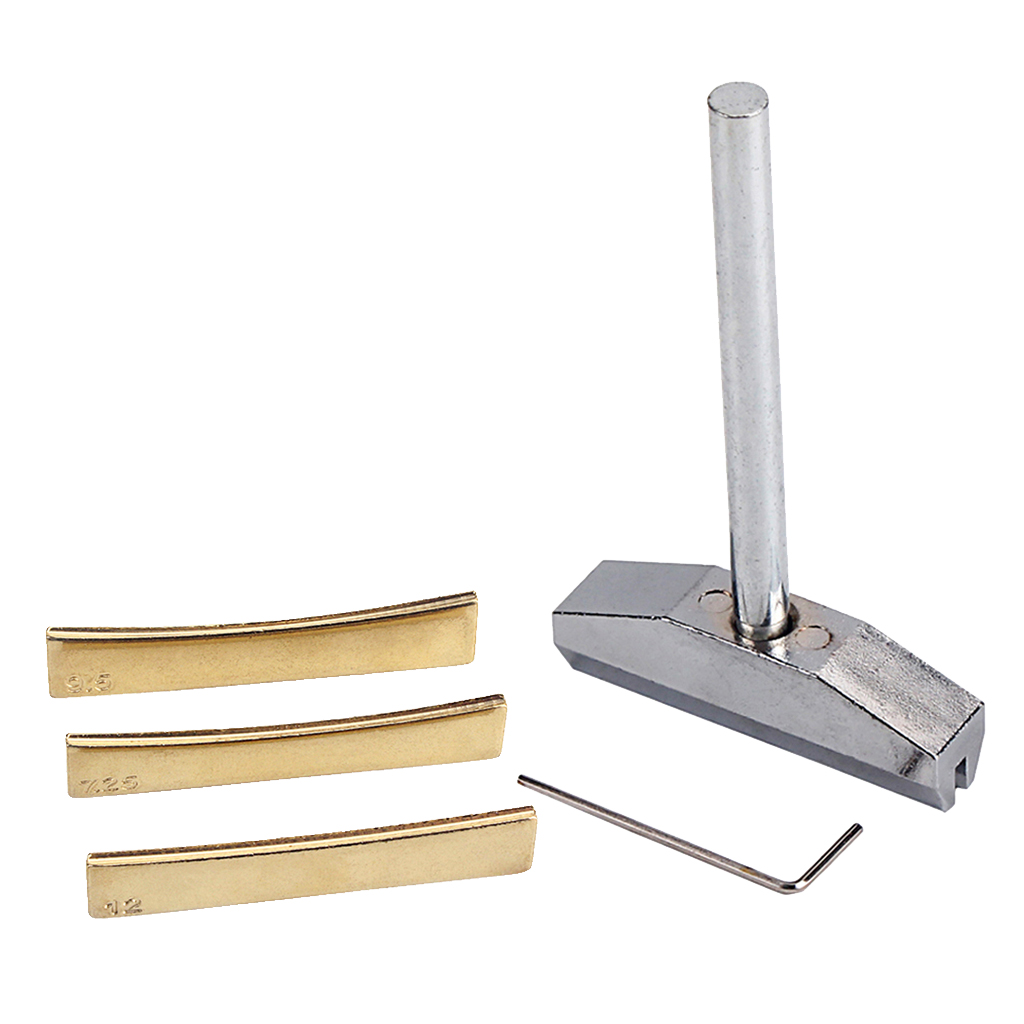 Electric Guitar Repair Tool Brass  Fretboard Press Caul Insert Tool