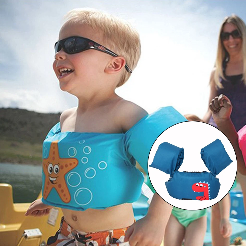 Baby Floating Arm Sleeve,Cartoon Life Jacket Swimsuit,Foam Safety Swimming Training,Floating Pool Float,Swimming Ring for Kids