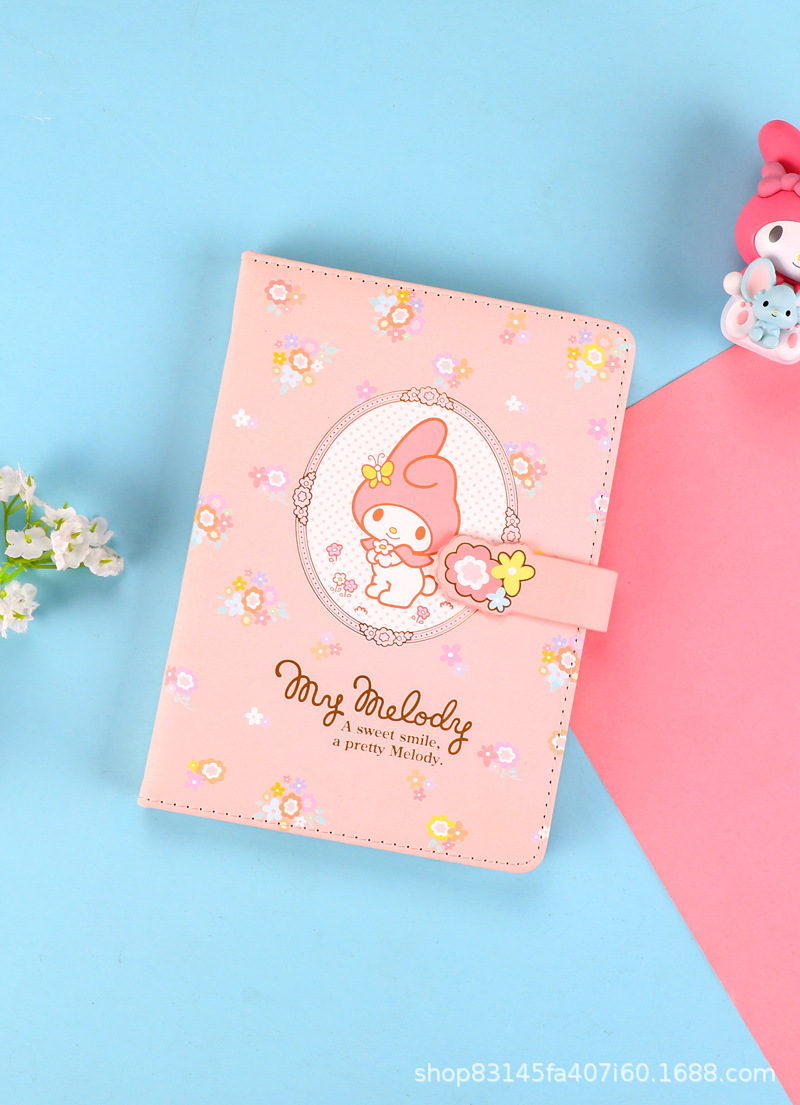 Sanrio аниме Hello Kitty Mymelody Cinnamoroll LittleTwinStars мультяшный  блокнот для детей Kawaii Канцтовары Дневник Милая ручная книга | AliExpress