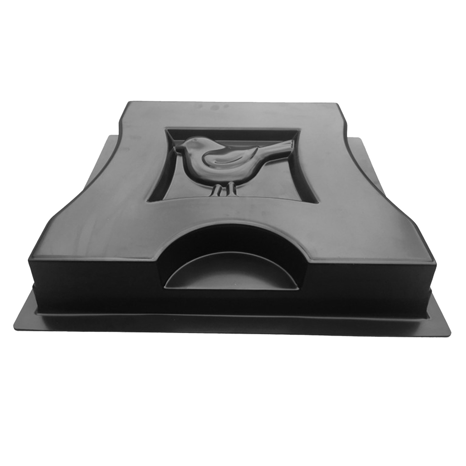 Black Bench Leg Mould Bird Shaped DIY Concrete Garden Patio Garden Benches