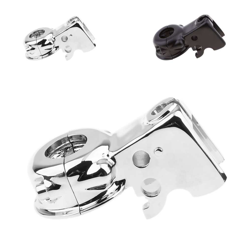 Clutch Lever Mount Bracket Perch for Harley Touring Sportster  