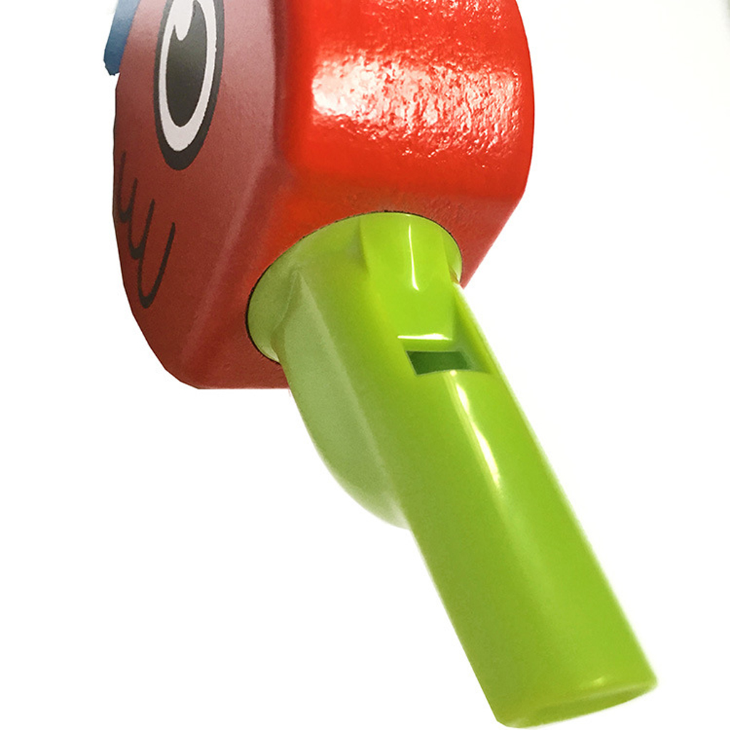Wooden Animal Bird Whistle Kids Learning Educational Musical Instrument Educational Whistle Toy Random One Chidren's Toy Gift