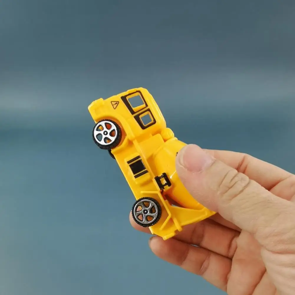 Модель грузовика с вращающимися колесами, 4 шт., разные модели, трехмерная  конструкция мини-размера, Противоударная машина, игрушка для подростков,  подарок для детей | AliExpress