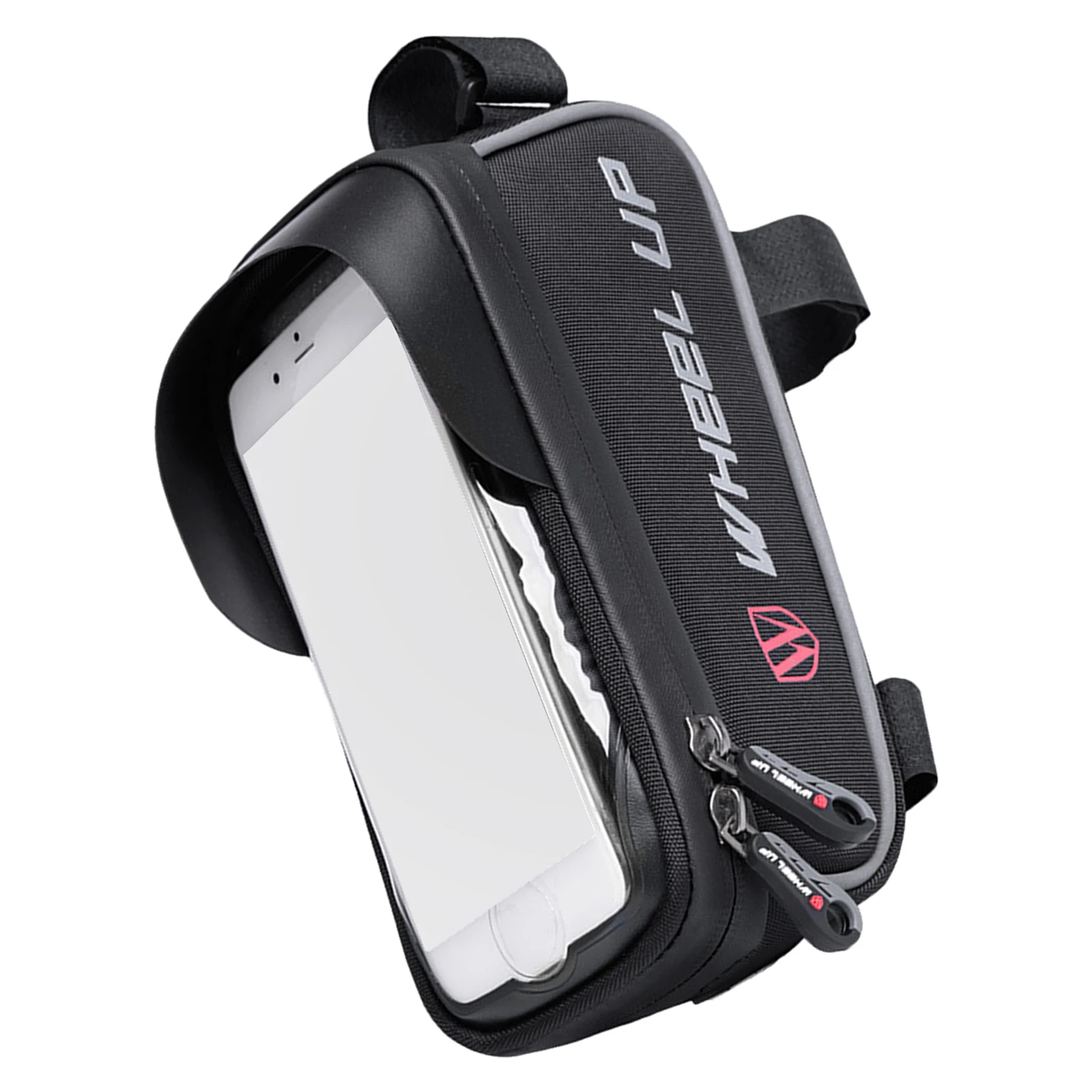 Bike Phone Mount Bag Reflective Top Tube Sun Visor Case Holder Cycling MTB